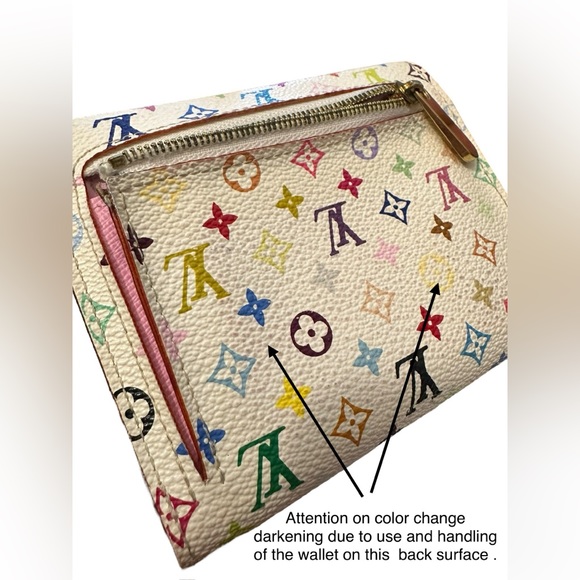 107 Preloved Louis Vuitton Compact Bifold Wallet by T. Murakami ($⬇️ 2/11/25) - Picture 3 of 16